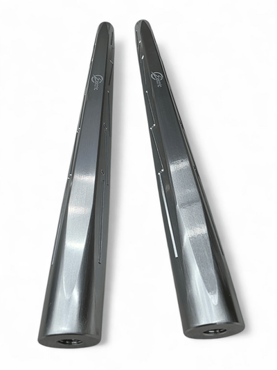 Elektric Offroad Billet Tie Rods Anodized Clear for 2017+ Can Am X3 Maverick (RS 72" Model Only) - Rugged Terrain