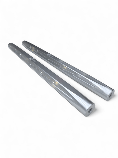 Elektric Offroad Billet Tie Rods Anodized Clear for 2017+ Can Am X3 Maverick (RS 72" Model Only) - Rugged Terrain