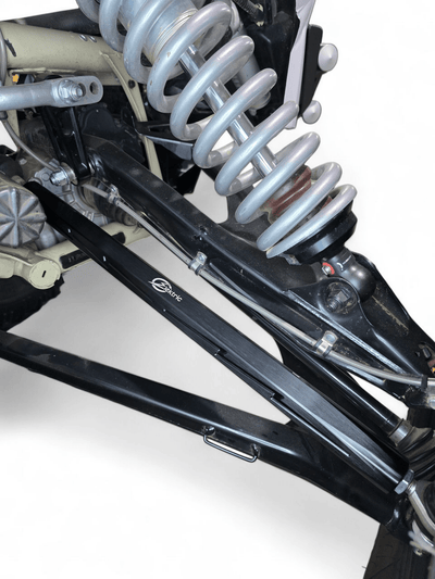 Elektric Offroad Billet Tie Rods Anodized Black for 2017+ Can Am X3 Maverick (RS 72" Model Only) - Rugged Terrain