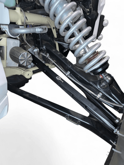 Elektric Offroad Billet Tie Rods Anodized Black for 2017+ Can Am X3 Maverick (RS 72" Model Only) - Rugged Terrain