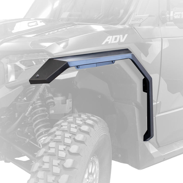DRT Motorsports Aluminum Fender Kit for Polaris 2024+ XPEDITION ADV/5 - Rugged Terrain