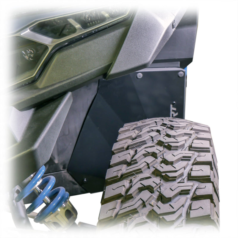 DRT Polaris 2024+ XPEDITION Front Inner Fender Guards - Rugged Terrain