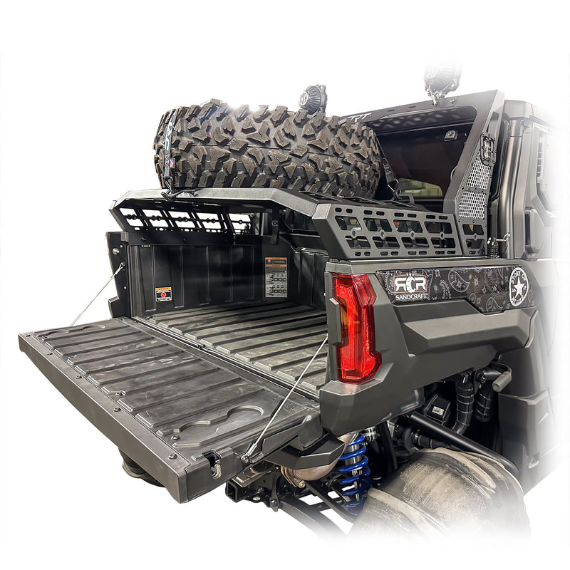 DRT 2024+ Xpedition Chase Rack / Tire Carrier System - Rugged Terrain