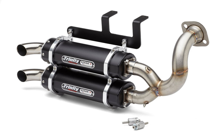 Trinity Racing RZR GENERAL XP 1000 EXHAUST - SLIP ON - Rugged Terrain