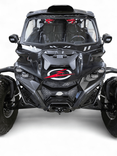 Elektric Offroad Volt 3 - piece Grill for 2024+ Can - Am Maverick R - Rugged Terrain