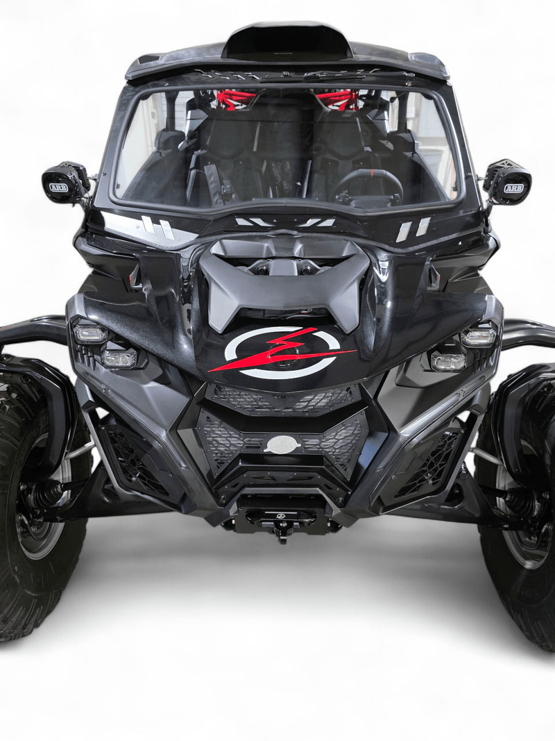 Elektric Offroad Volt 3 - piece Grill for 2024+ Can - Am Maverick R - Rugged Terrain