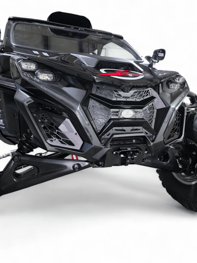 Elektric Offroad Volt 3 - piece Grill for 2024+ Can - Am Maverick R - Rugged Terrain