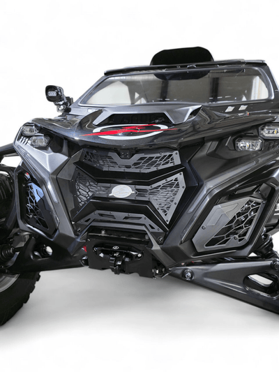 Elektric Offroad Volt 3 - piece Grill for 2024+ Can - Am Maverick R - Rugged Terrain
