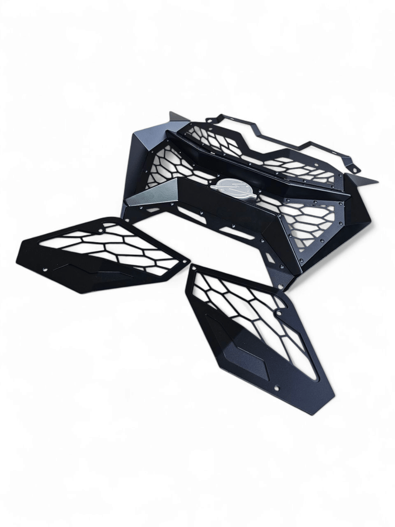 Elektric Offroad Volt 3 - piece Grill for 2024+ Can - Am Maverick R - Rugged Terrain