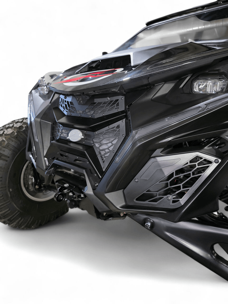Elektric Offroad Volt 3 - piece Grill for 2024+ Can - Am Maverick R - Rugged Terrain