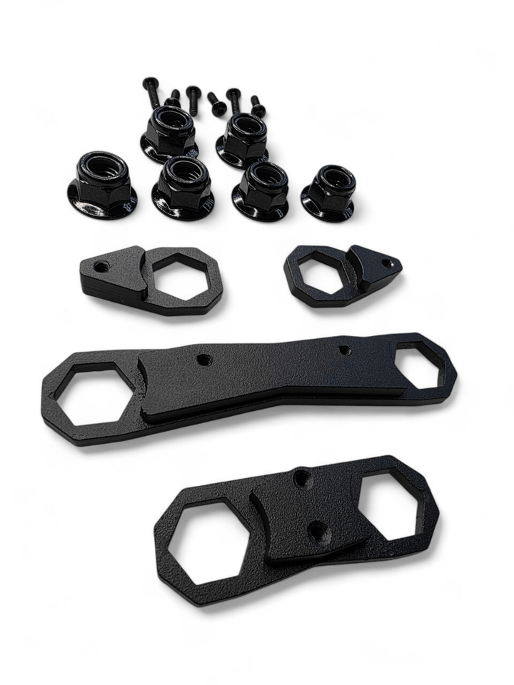 Elektric Offroad Rear Link Nut Plate Kit for 2024+ Can - Am Maverick R - Rugged Terrain