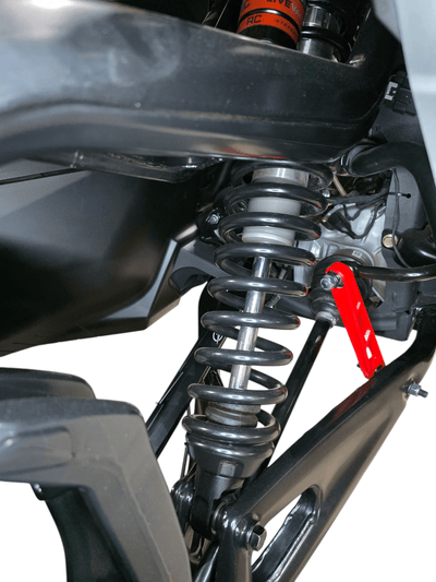 Elektric Offroad Billet Tie Rods Anodized Black for 2024+ Can - Am Maverick R - Rugged Terrain