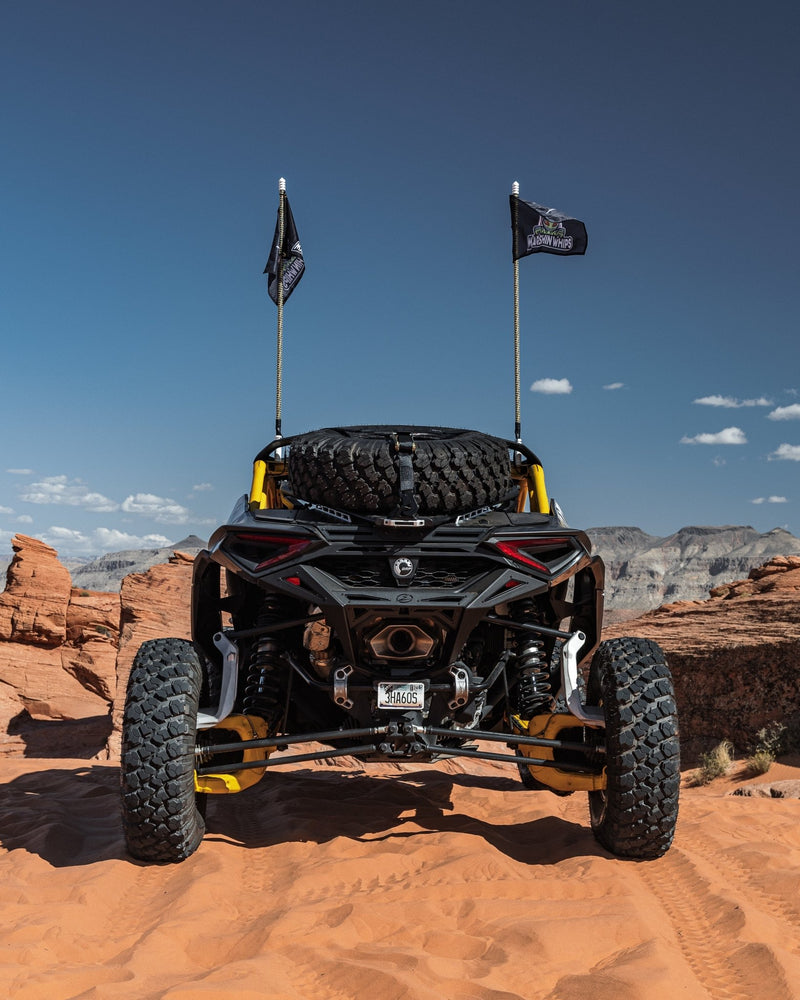 Elektric Offroad Volt Tire Rack for Volt Baja Box for 2024+ Can - am Maverick R - Rugged Terrain