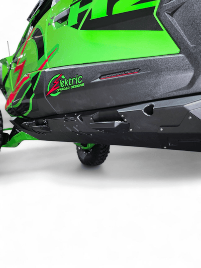 Elektric Offroad Volt Rock Sliders for 2026+ Kawasaki Teryx H2 - Rugged Terrain