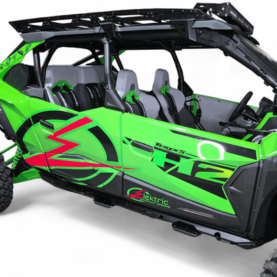 Elektric Offroad Volt Rock Sliders for 2026+ Kawasaki Teryx H2 - Rugged Terrain
