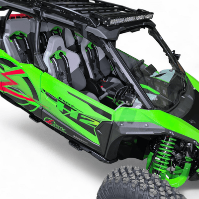 Elektric Offroad Volt Rock Sliders for 2026+ Kawasaki Teryx H2 - Rugged Terrain