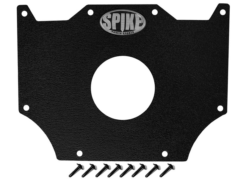 Spike HONDA TALON DASH MOUNT STEREO PLATE-SMALL (52mm)-Closeout