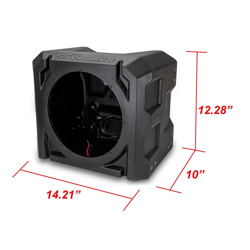 10" Universal Sub Box Enclosure - Rugged Terrain