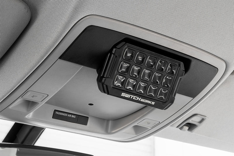 2014 - 2018 Chevy Silverado 1500 SWITCH Works Alpha12 Mounting Kit - Rugged Terrain