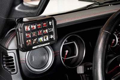 2018 - 2026 Jeep JL / JT SWITCH Works Alpha12 Mounting Kit - Rugged Terrain