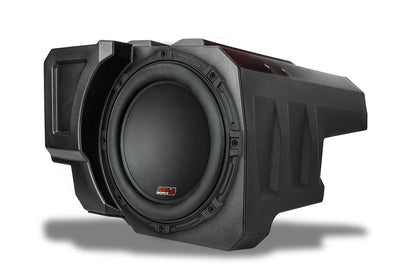2020 - 2024 Polaris RZR Pro R/Turbo R/Pro XP 4 Rear - Seat 10in Subwoofer - Enclosure - Rugged Terrain