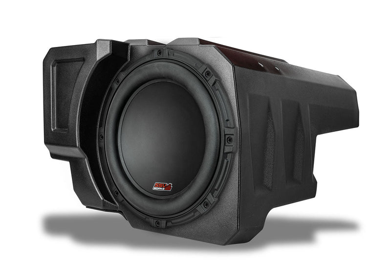 2020 - 2024 Polaris RZR Pro R/Turbo R/Pro XP 4 Rear - Seat 10in Subwoofer - Enclosure - Rugged Terrain