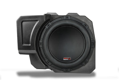 2020 - 2024 Polaris RZR Pro R/Turbo R/Pro XP 4 Rear - Seat 10in Subwoofer - Enclosure - Rugged Terrain