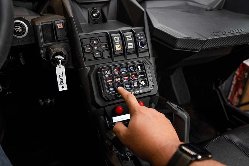 2016 - 2025 CanAm X3 SWITCH Works Alpha12 Mounting Kit - Rugged Terrain