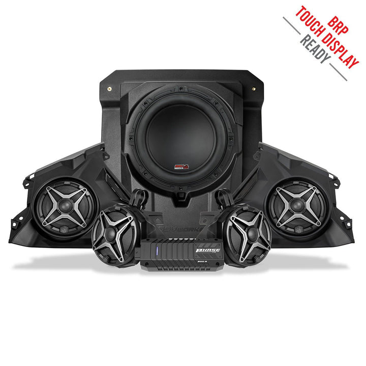 2024 Can - Am® Maverick R, Phase - 4 A - Spec 800watt 5 - Speaker System - Rugged Terrain