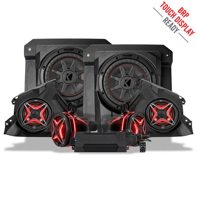 2024 - 2026 Can - Am® Maverick R, Phase - 5 V - Spec 1650watt 6 - Speaker Stereo System - Rugged Terrain