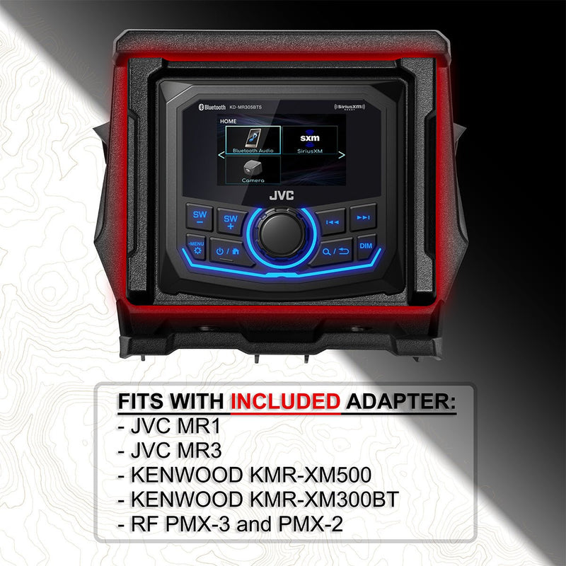 2017 - 2026 CanAm X3 Multi - Media Receiver Mounting Kit - Rugged Terrain