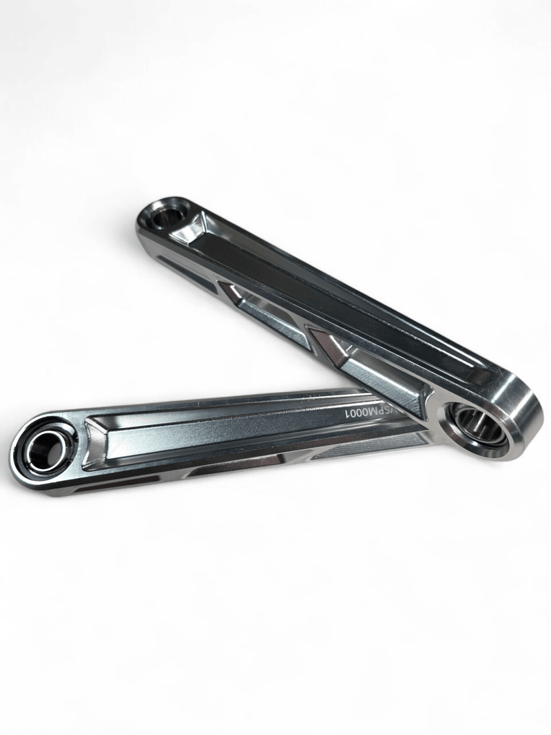 Elektric Offroad Front Sway Bar Links Anodized (Clear) for 2024+ Can - Am Maverick R - Rugged Terrain