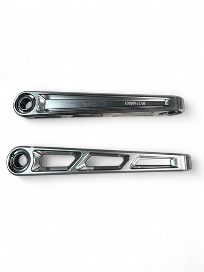 Elektric Offroad Front Sway Bar Links Anodized (Clear) for 2024+ Can - Am Maverick R - Rugged Terrain