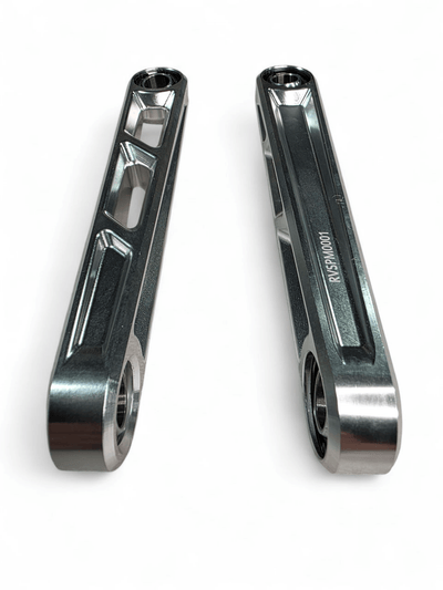 Elektric Offroad Front Sway Bar Links Anodized (Clear) for 2024+ Can - Am Maverick R - Rugged Terrain