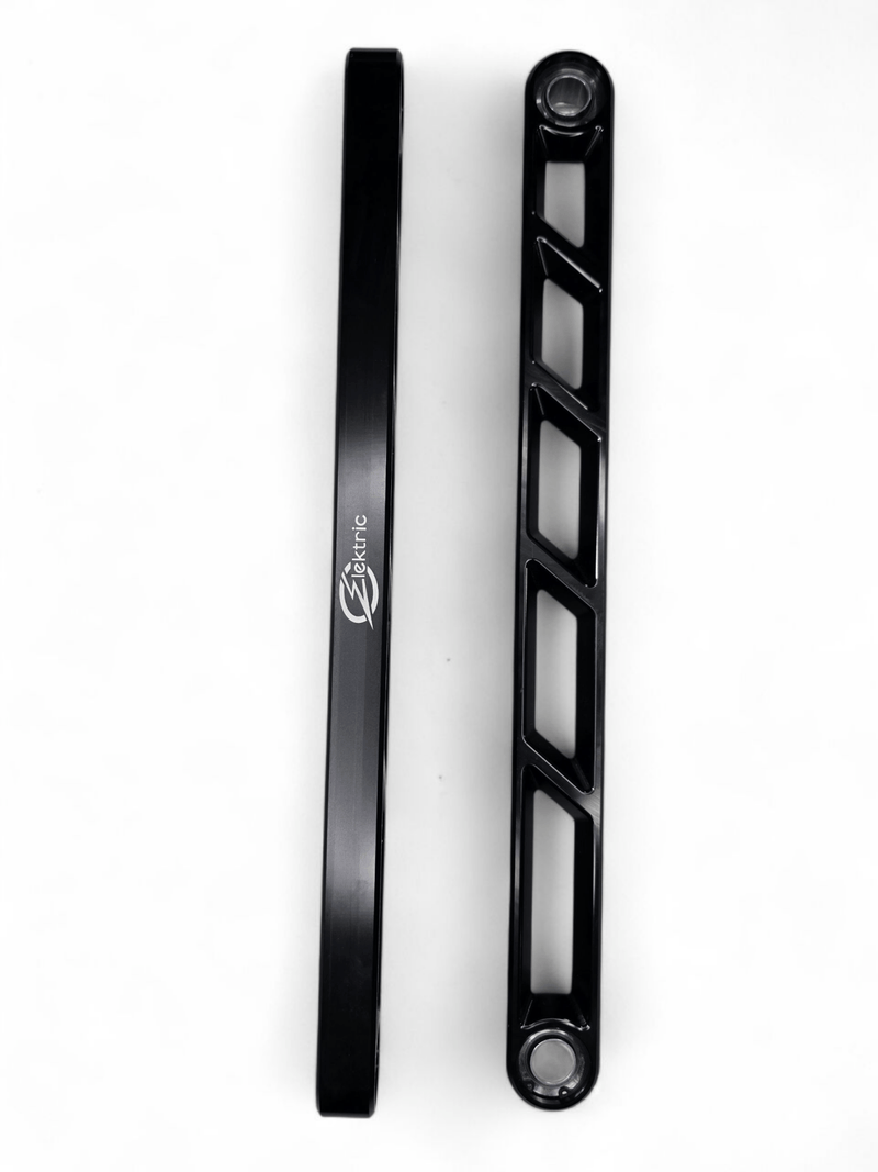 Elektric Offroad Rear Sway Bar Links Anodized Black for 2024+ Can Am Maverick R - Rugged Terrain