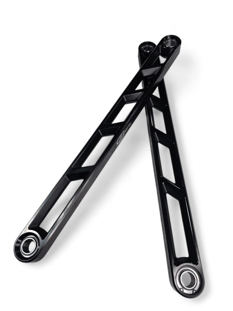 Elektric Offroad Rear Sway Bar Links Anodized Black for 2024+ Can Am Maverick R - Rugged Terrain