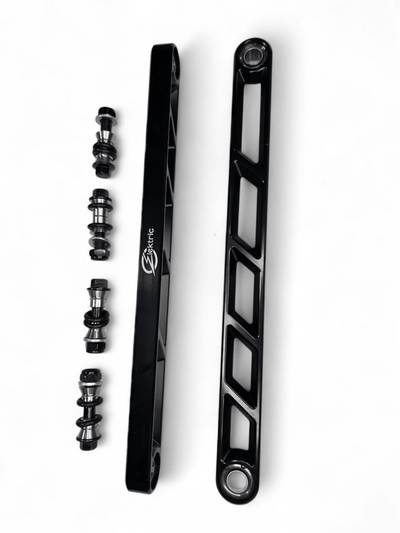 Elektric Offroad Rear Sway Bar Links Anodized Black for 2024+ Can Am Maverick R - Rugged Terrain