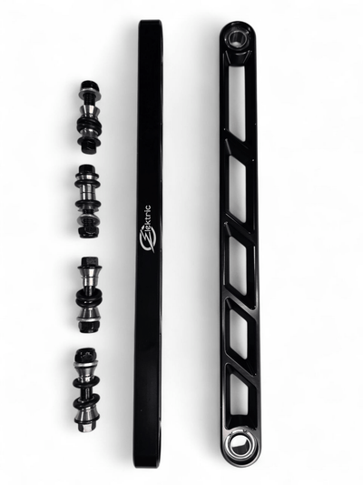 Elektric Offroad Rear Sway Bar Links Anodized Black for 2024+ Can Am Maverick R - Rugged Terrain