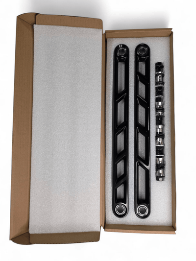 Elektric Offroad Rear Sway Bar Links Anodized Black for 2024+ Can Am Maverick R - Rugged Terrain