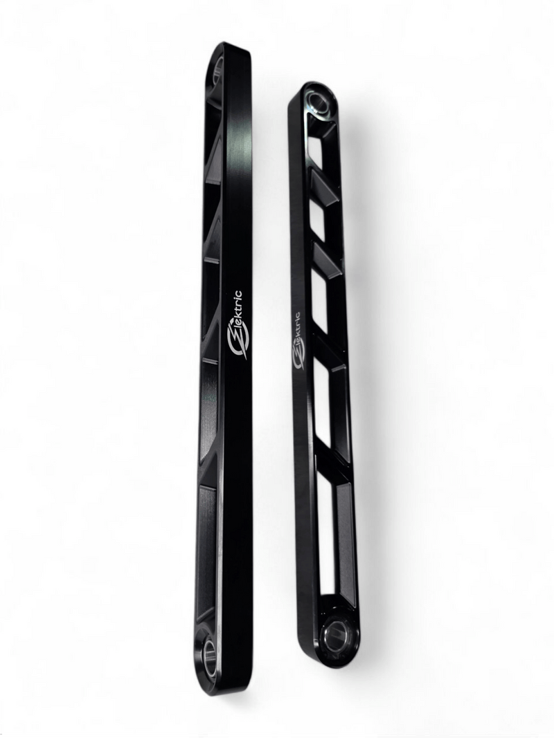 Elektric Offroad Rear Sway Bar Links Anodized Black for 2024+ Can Am Maverick R - Rugged Terrain