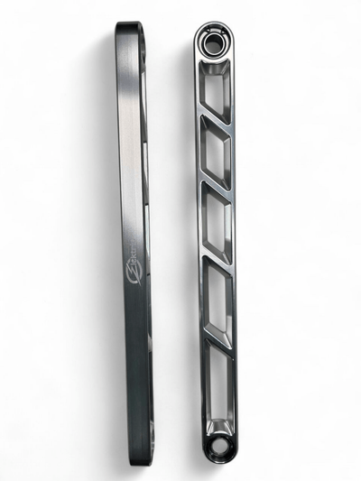 Elektric Offroad Rear Sway Bar Links Anodized Clear for 2024+ Can Am Maverick R - Rugged Terrain