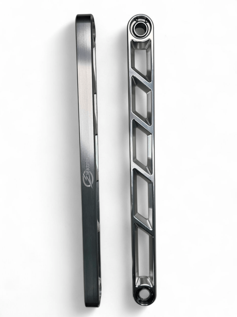 Elektric Offroad Rear Sway Bar Links Anodized Clear for 2024+ Can Am Maverick R - Rugged Terrain