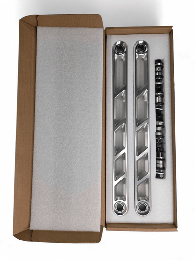 Elektric Offroad Rear Sway Bar Links Anodized Clear for 2024+ Can Am Maverick R - Rugged Terrain