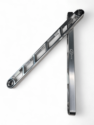 Elektric Offroad Rear Sway Bar Links Anodized Clear for 2024+ Can Am Maverick R - Rugged Terrain