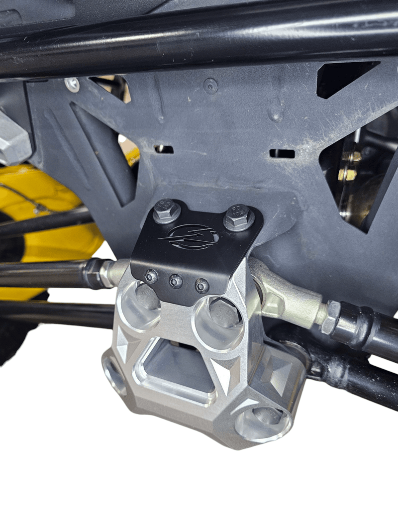 Elektric Offroad Radius Rod Plate (Clear) for 2024+ Can Am Maverick R - Rugged Terrain