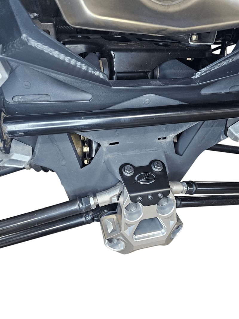 Elektric Offroad Radius Rod Plate (Clear) for 2024+ Can Am Maverick R - Rugged Terrain