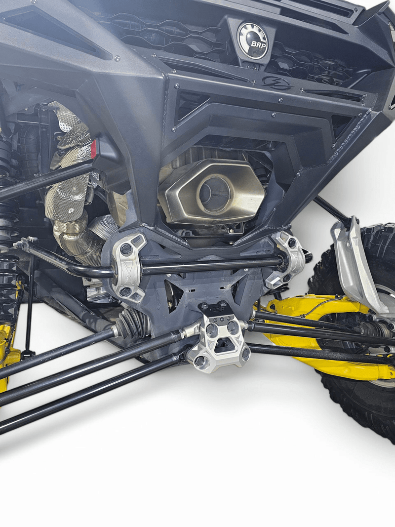 Elektric Offroad Radius Rod Plate (Clear) for 2024+ Can Am Maverick R - Rugged Terrain