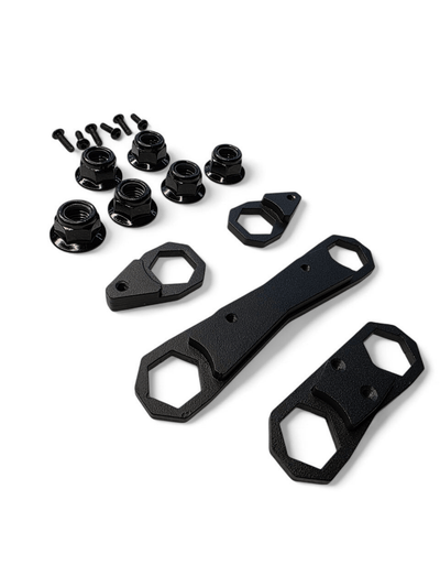 Elektric Offroad Rear Link Nut Plate Kit for 2024+ Can - Am Maverick R - Rugged Terrain
