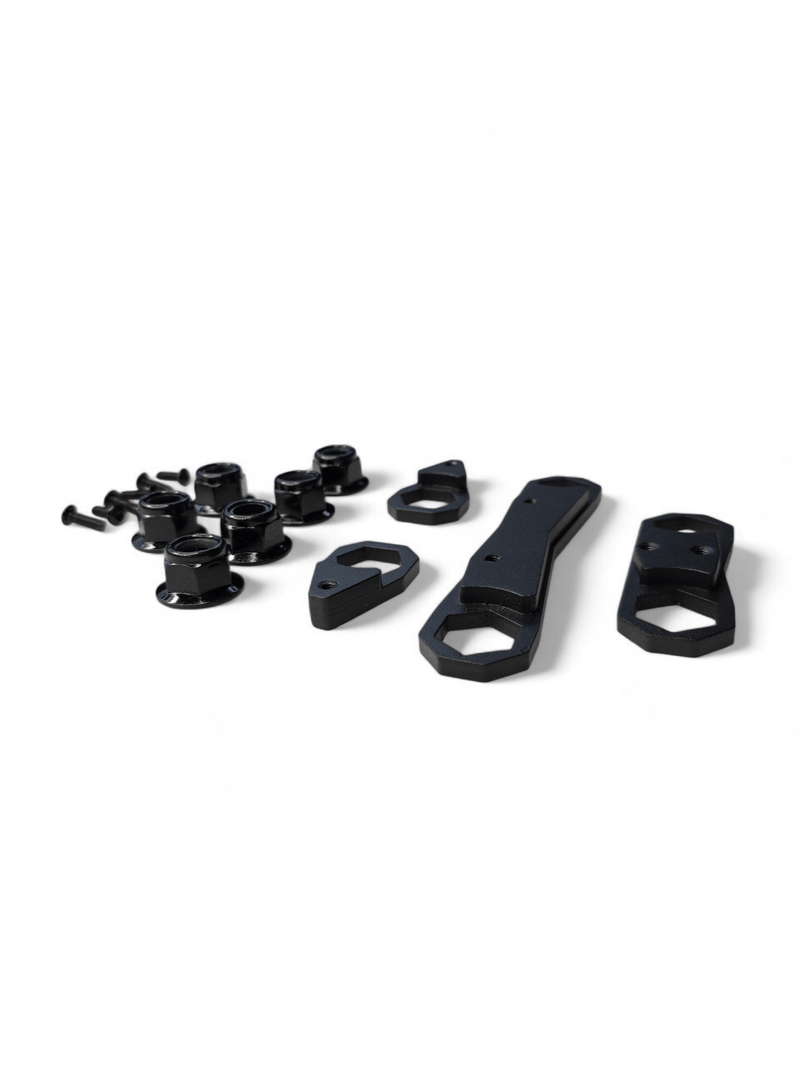 Elektric Offroad Rear Link Nut Plate Kit for 2024+ Can - Am Maverick R - Rugged Terrain