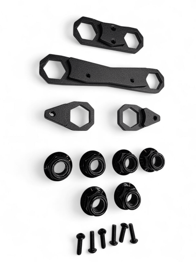 Elektric Offroad Rear Link Nut Plate Kit for 2024+ Can - Am Maverick R - Rugged Terrain